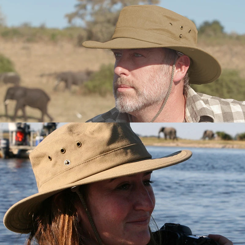 Adventurer Packable Sun Hat (UPF50+) for men and women by Safari Store USA