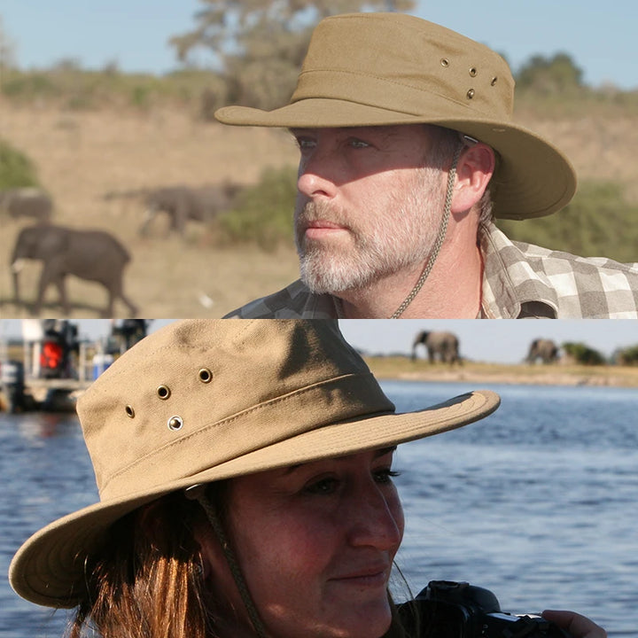 Adventurer Packable Sun Hat (UPF50+) for men and women by Safari Store USA