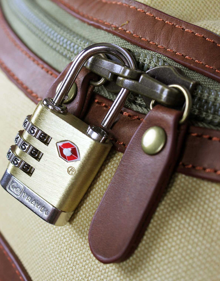 All Zips on the Explorer IV Duffel Bag are Lockable. 