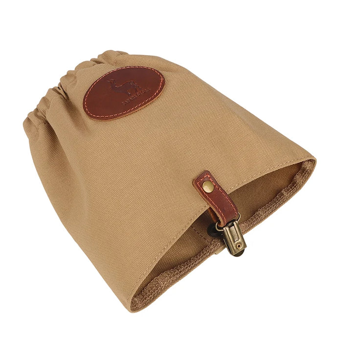 Canvas ankle gaiters in tan by Safari Store USA