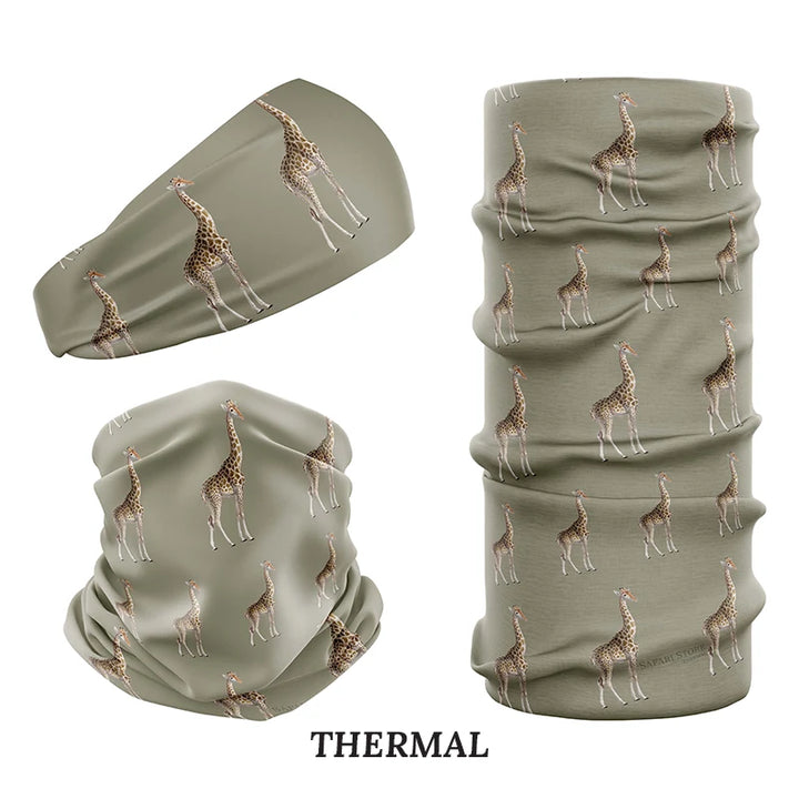 Giraffe print thermal head tube from Safari Store USA
